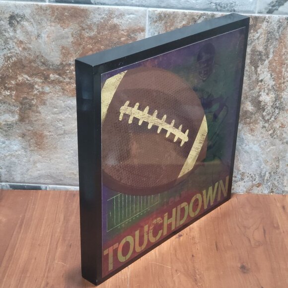 Hobby Lobby Football Sports Art Print Wall Hanging Decor - Picture 14 of 14